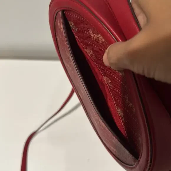 Coach Camera Bag Horse and Carriage Crossbody Leather Holiday Xmas Gift Classic - Picture 4 of 8